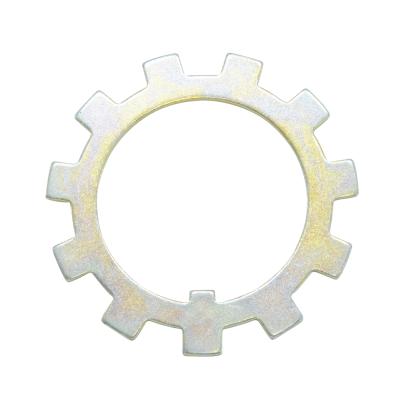 Spindle Nut Retainer Washer For Dana 60 &amp; 70 2.020 Inch O.D. 11 Outer Tabs 2.020 Inch Id Nut Retainer Washer Ff Rear 11 Outer Tabs Yukon Gear