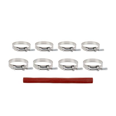 10-12 Dodge RAM Cummins 6.7L Intercooler Charge Pipe Kit - Stainless Steel-Raw Pacific Performance Engineering