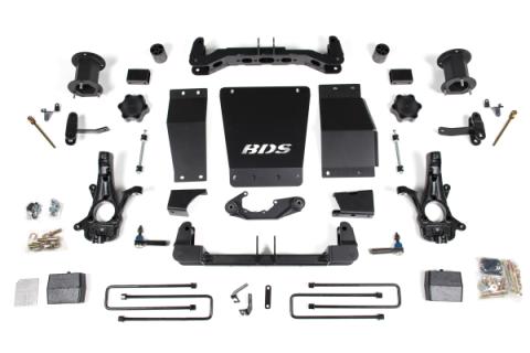 6 Inch Lift Kit GMC Sierra 1500 14-18 4WD Magneride Equipped Cast Steel Control Arm