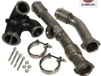 6.0L Power Stroke Up-Pipes Kit w/EGR Connector Ford 2004.5-2007 BD Diesel
