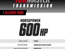 TowMaster Chevy Allison Tranmission c/w Billet InputTriple Torque and Controller 2011-2016 LML 4WD BD Diesel