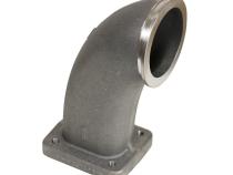 Hot Pipe Adapter S300/S400 V-Band to T4 Turbo BD Diesel