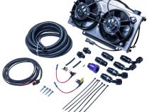 ATS Universal Transmission Cooler Kit, 19 Row w/ Dual Fan 1/2 Inch Lines ATS Diesel Performance