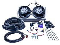 ATS Universal Transmission Cooler Kit, 19 Row w/ Dual Fan 1/2 Inch Lines ATS Diesel Performance