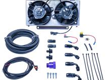 ATS Universal Transmission Cooler Kit, 19 Row w/ Dual Fan 3/8 Inch Lines ATS Diesel Performance