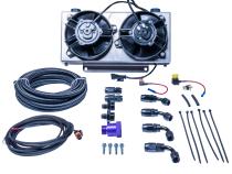 ATS Universal Transmission Cooler Kit, 19 Row w/ Dual Fan 3/8 Inch Lines ATS Diesel Performance