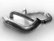 No Limit 6.7 Polished Stainless Intake Piping Kit 2011-2014