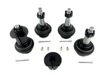 Apex Chassis Heavy Duty Ball Joint Kit Fits: 19-22 Jeep Gladiator JT 18-22 Jeep Wrangler JL/JLU Rubicon Mohave Sahara Sport Includes: 2 Upper &amp;amp; 2 Lower