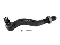 Apex Chassis Heavy Duty 2.5 Ton Tie Rod Assembly in Black Anodized Aluminum Fits 19-22 Jeep Gladiator JT 18-22 Jeep Wrangler JL/JLU Rubicon Mohave Sahara Sport