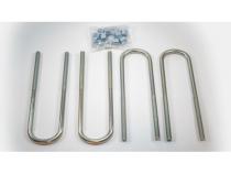 Reverse Level Kit for 11-16 Ford Super Duty w/2.5 Inch Shocks and 3.5 Inch Rear Axle No Limit Fabrication