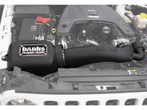 Ram-Air Intake System Oiled Filter for 18-25 Jeep Wrangler JL 3.6L and 20-25 Gladiator 3.6L Banks Power
