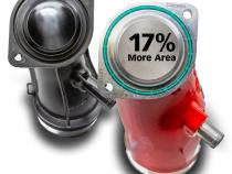 Monster-Ram Turbo Inlet Elbow 17-26 Chevy/GMC 2500/3500 6.6L Duramax L5P Raw Banks Power