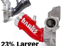 Monster-Ram Turbo Inlet Elbow 17-26 Chevy/GMC 2500/3500 6.6L Duramax L5P Raw Banks Power