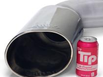 Monster Exhaust System 5-inch Single Exit Chrome Tip 20-22 Chevy/GMC 2500/3500 Duramax 6.6L L5P Banks Power