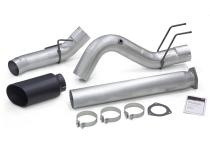 Monster Exhaust System 5-inch Single Exit Black Tip 17-25 Ford F250/F350/F450 6.7L Banks Power