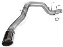 Monster Exhaust System for 19-24 Ram 3500 6.7L Cummins Mega Cab Short Bed (DRW) Chrome-Plated Stainless Tip Banks Power