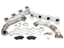 GM 6.6L Duramax High-Flow Exhaust Manifolds and Up-Pipes Kits 2001-2004