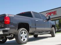 2007-2019 GM 6.6L Duramax 304 Stainless Steel Four Inch Performance Exhaust Upgrade Black