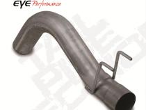 Exhaust Pipe 5 Inch 08-10 Ford F250/F350 Superduty 6.4L First Section Pass Performance Series Stainless Exhaust Tail Pipe Diamond Eye