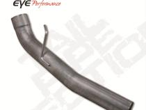 Exhaust Pipe 5 Inch 89-93 Dodge Dodge RAM 2500/3500 2X4 Only Second Section Pass Performance Series Exhaust Tail Pipe Diamond Eye