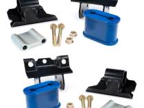 Engine Mount Kit - 01-10 GM 6.6L Duramax - 40 Hardness Blue