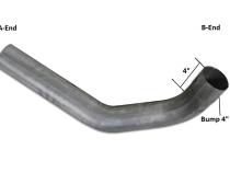 Exhaust Pipe 4 Inch 89-93 Dodge Dodge RAM 2500/3500 2X4 Only Second Section Pass Performance Series Exhaust Tail Pipe Diamond Eye