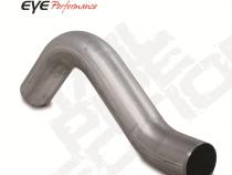 Exhaust Pipe 4 Inch 01-Early 07 Silverado/Sierra 2500/3500 Diesel First Section Pass Steel Exhaust Tail Pipe Diamond Eye