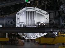 23-25 Ford Super Duty Dana M235 -14 Bolt Heavy-Duty Cast Aluminum Front Differential Cover Black Pacific Performance Engineering