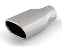 Monster Exhaust System Single Exit Chrome Ob Round Tip 97-99 Jeep 2.5/4.0L Wrangler TJ Banks Power