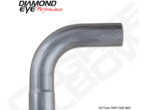 Exhaust Pipe Elbow 90 Degree L Bend 3 Inch Aluminized Performance Exhaust Elbow Diamond Eye