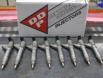 Chevy Duramax 08-10 LMM Brand New 250 Percent Over Injector Set (SAC Nozzles) Dynomite Diesel