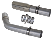 5 Inch Quick Connect Couplers 3 CNC Machined Flanges And 1 V-Band Clamp Diamond Eye