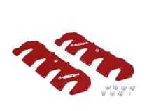 2011-2016 Chevrolet / GMC Billet Valve Covers Flag Red