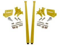 HSP Traction Bars For 2011-2017 Ford Powerstroke 6.7 Liter F250 F350 SRW Extended Cab Short Bed-Silk Stain Black