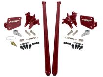 HSP Traction Bars For 2011-2017 Ford Powerstroke 6.7 Liter F350 DRW Crew Cab Long Bed-Illusion Cherry
