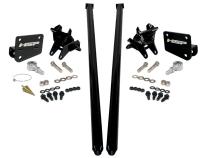HSP Traction Bars For 2017.5-2022 Ford Powerstroke 6.7 Liter F350 SRW Extended Cab Short Bed-Ink Black