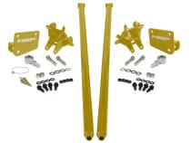 HSP Traction Bars For 2017.5-2022 Ford Powerstroke 6.7 Liter F350 SRW Crew Cab Long Bed-Illusion Cherry