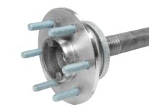 Rear Axle For Ford 8.8 Differential 34 Spline 35.8 Long 6 Lug Left Hand 8.8 Inch Ford Rear Axle '15-'19 F-150 Left Hand 35.8 Inch 34 Spline 6 Lug W/ ABS Ring Yukon Gear