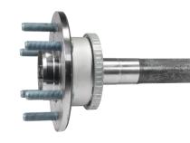 Rear Axle For Ford 9.75 Differential 35 Spline 38.25 Long 6 Lug Left Hand 9.75 Inch Ford Rear Axle '17-'20 F-150 Raptor Right Hand 36.6 Inch 35 Spline 6 Lug W/ ABS Ring Yukon Gear