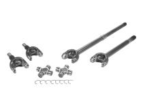 Chromoly Front Axle Kit For Jl/Jt Rubicon Dana 44 32 Spline W/Fad Delete D44 JL &amp;amp; Jt Rubicon 32 Spline 4340 Front Axle Kit Fad Delete W/ 7166 U/Joint Wide Trac Only Yukon Gear
