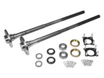 Chromoly Rear Axle Kit For Dana 44 Jeep JK Rubicon 32 Spline D44JK Rub Rear Axle Kit 32 Spline Incl. 2 Shafts Bearing/ Seal Kits Bearing Retainers ABS Rings &amp;amp; Studs Yukon Gear