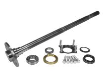 Chromoly Rear Axle Kit Dana 44 Narrow Track W/Elocker Left Hand 31.56 Long D44 JL Rubicon 31.56 Inch Left Hand Small Bearing SET10 (Dre) 32  Spline 4340 Rear Axle Kit Double Drilled Yukon Gear