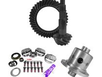 11.5 Inch AAM 3.73 Rear Ring &amp;amp; Pinion Install Kit Posi 4.375 Inch OD Pinion Bearing 11.5 Inch AAM 3.73 Rear R&amp;amp;P Gear/ Install Kit Package W/ Posi '11-'19 GM '11-'13 Dodge/ Chy/ RAM Yukon Gear