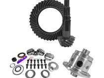 11.25 Inch Dana 80 Thin 3.73 Rear Ring &amp;amp; Pinion Install Kit 35  Spline Posi 4.125 Inch D80/ 11.25 Inch Dana 3.73 Thin Rear R&amp;amp;P Gear/ Install Kit Package With Posi 4.125 Inch OD Head Bearing Yukon Gear