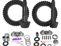 Ring &amp;amp; Pinion Gear Kit Package Front &amp;amp; Rear With Install Kits - Toyota 8.4/7.5R Toyota Tacoma 95-04 Tundra 00-06 Without Factory Locker (8.4/7.5R) 4.88 Ratio Gear Package Yukon Gear