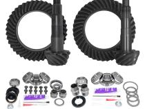 Ring &amp;amp; Pinion Gear Kit Package Front &amp;amp; Rear With Install Kits - Toyota 8.4/8 Inch IFS Toyota 05-15 Tacoma (8.4/8 Inch ifs) 4.56 Ratio Gear Package (Fits 3.91 &amp;amp; Up Front Case) Yukon Gear