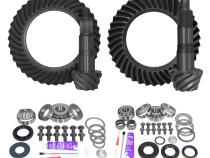Ring &amp;amp; Pinion Gear Kit Package Front &amp;amp; Rear With Install Kits - Toyota 10.5/9R Toyota Tundra 5.7L 2007 &amp;amp; Up (10.5/9R) 4.88 Ratio Gear Package Yukon Gear