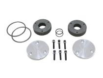 Hardcore Drive Flange Kit Dana 44 30- Spline Outer Stubs W/Engraved Caps Hardcore Flange Set D44 30 Spline Engraved Both Sides Yukon Gear