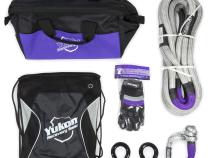Recovery Gear Kit With 7/8 30-Foot Long Kinetic Rope Shackles &amp;amp; More Recovery Gear Kit W/ 7/8 Inch Rope Yukon Gear