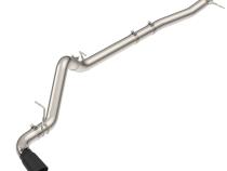 23-25 GM 3.0L Duramax 304 Stainless Steel DPF-Back Performance Exhaust Kit - Single Exit Raw Pipe Black Tip Pacific Performance Engineering